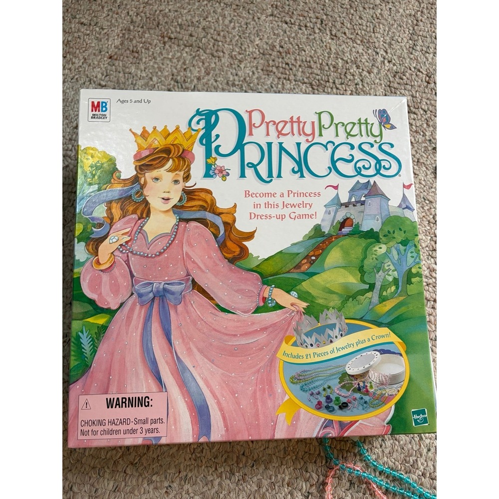 1999 Pretty Pretty Princess Game by Milton Bradley